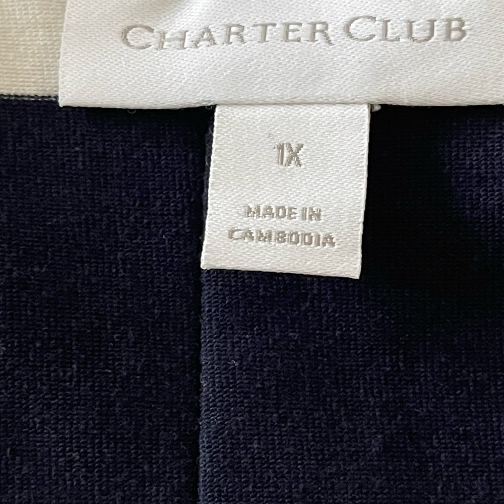 Charter ClubTop 1X - Picture 8 of 10